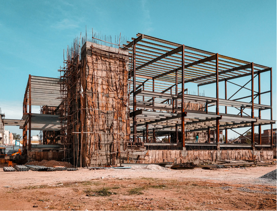 I-NOK Mall steel structure, Raichur